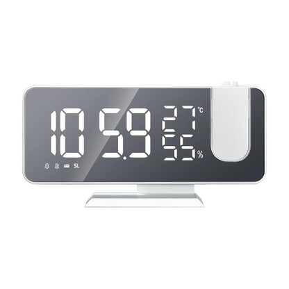 Radio réveil projecteur blanc