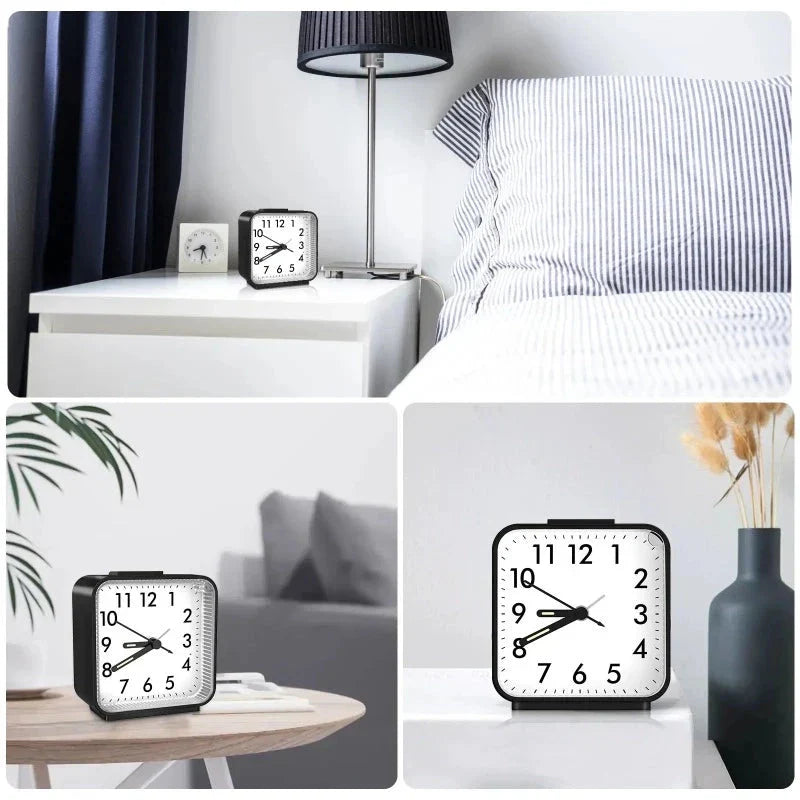 Sveglia al Quarzo Luminosa a Batteria