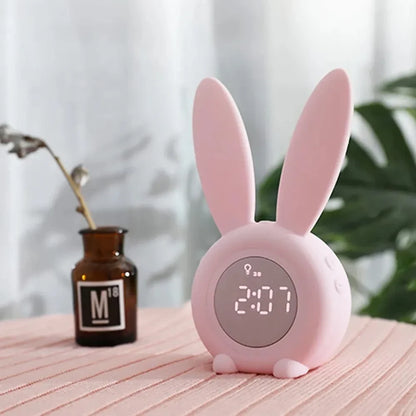 Réveil fille ado lapin