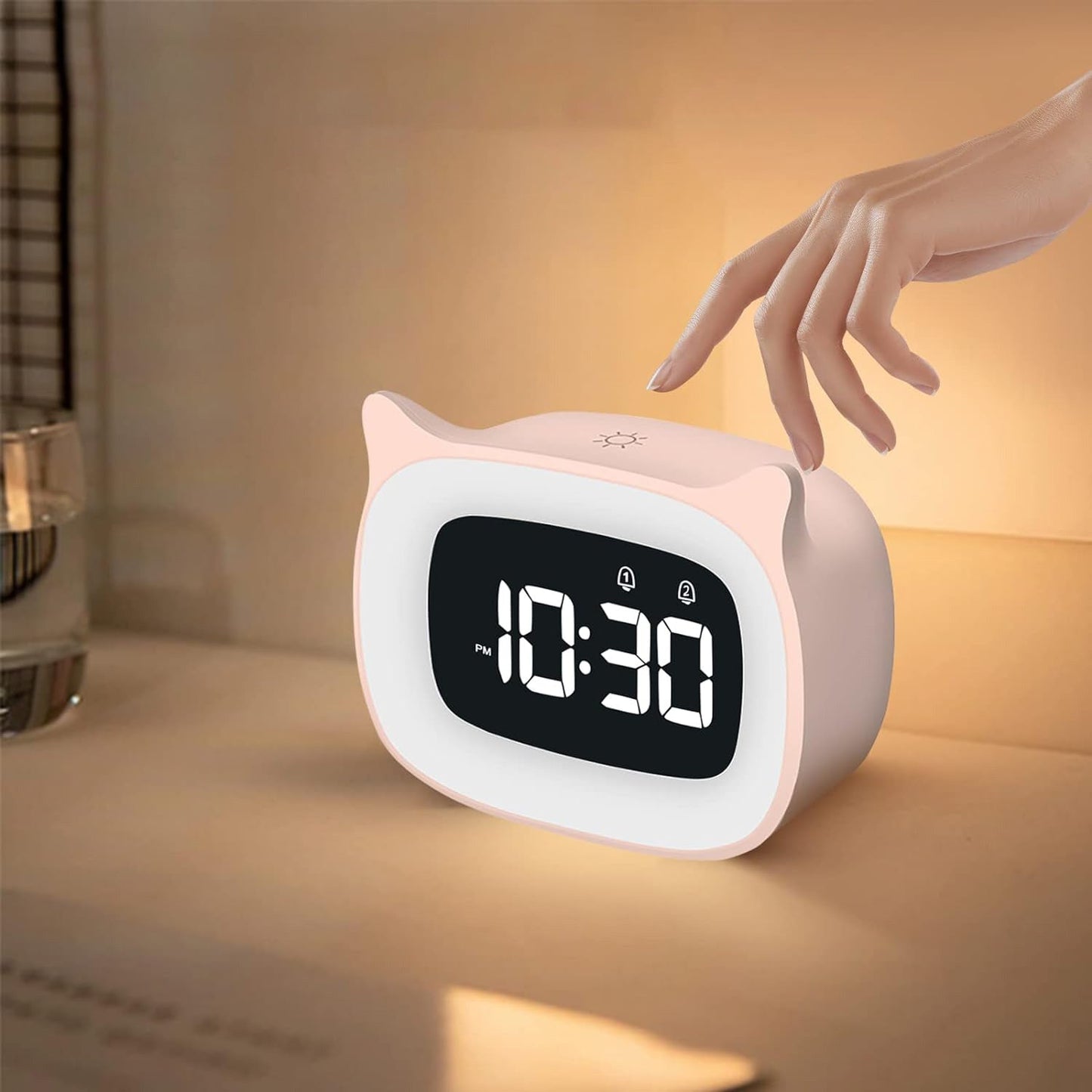 Sveglia Giorno Notte Rosa