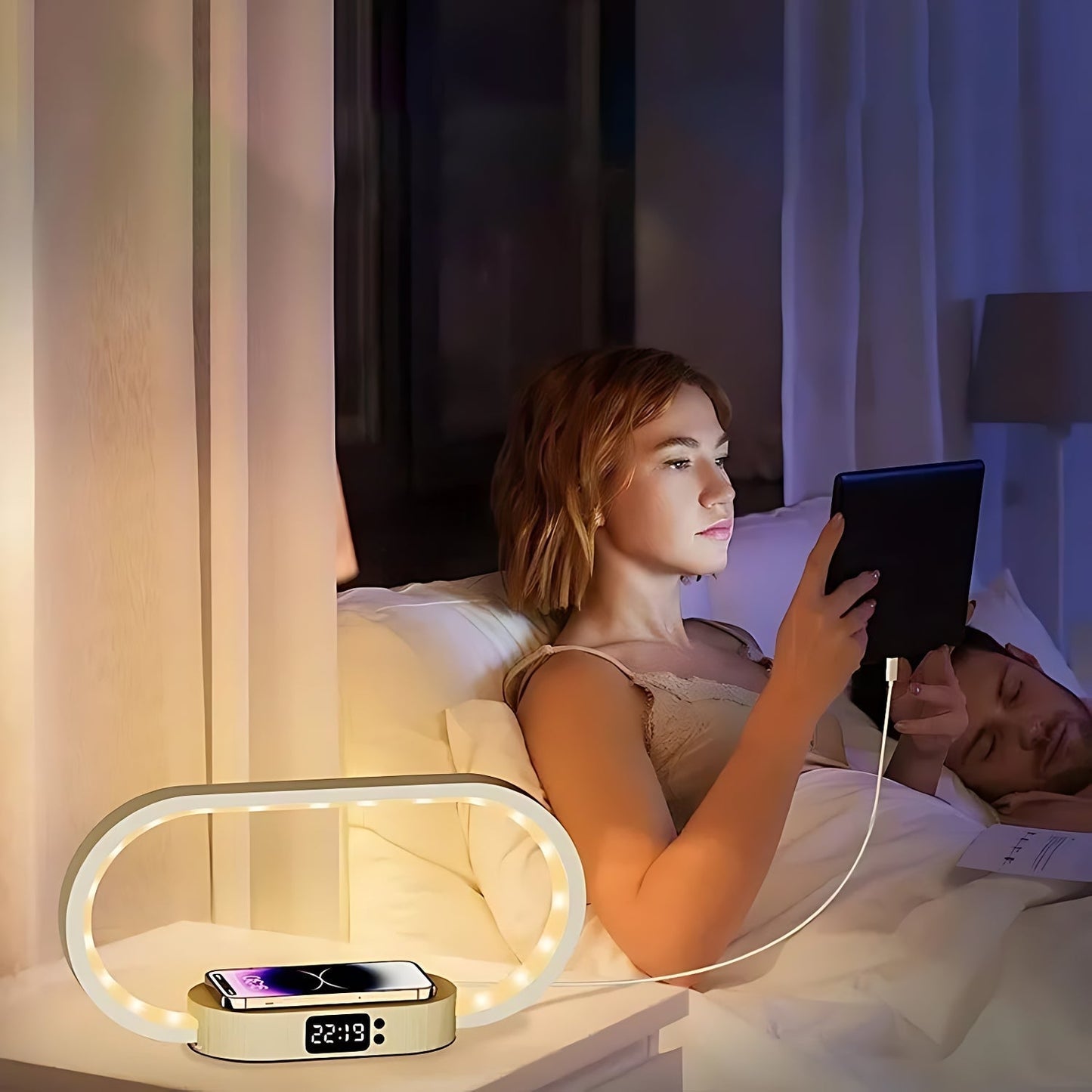 Sveglia con Lampada per Terapia della Luce