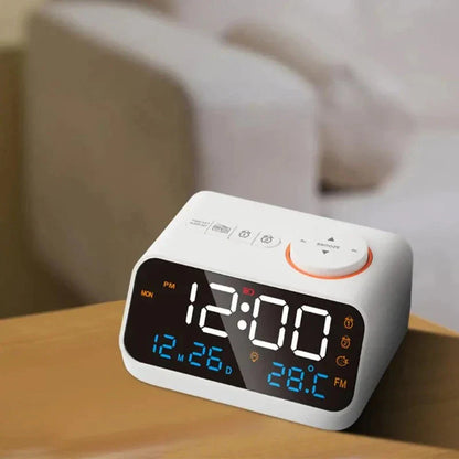 Sveglia Digitale a Batteria con Radio