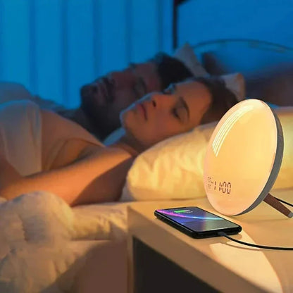 Sveglia Con Simulatore D'alba Porta USB