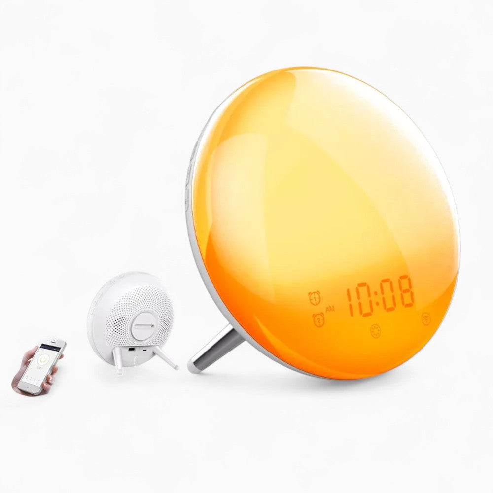 Sveglia Con Simulatore D'alba Porta USB