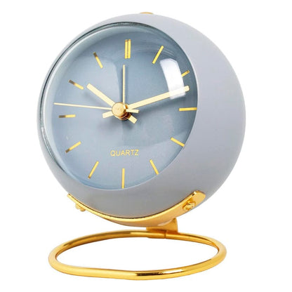 Réveil vintage bleu