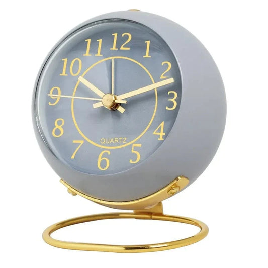 Réveil vintage bleu